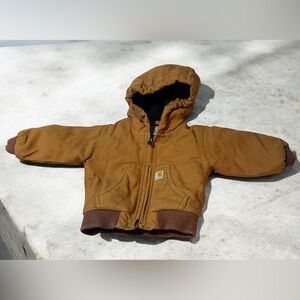 Carhartt Baby Hooded Jacket Sz 6Mo
